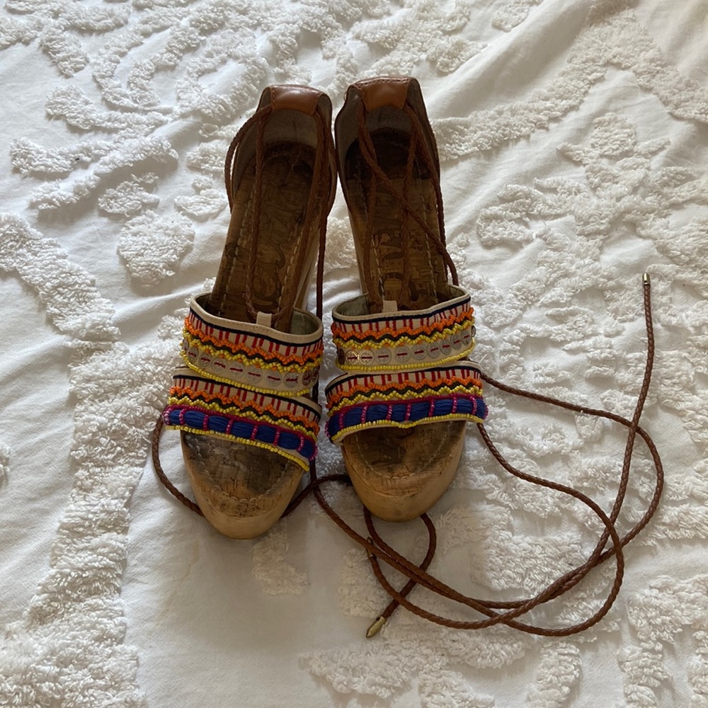 Sam Edelman colorful block heels